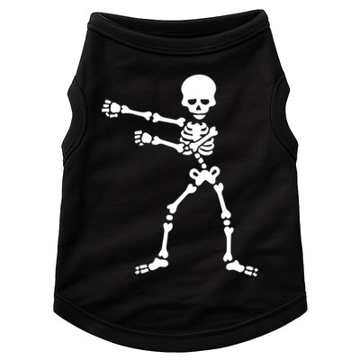 Flossing Skeleton  Doggie Tank