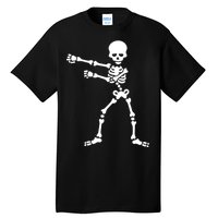 Flossing Skeleton  Tall T-Shirt