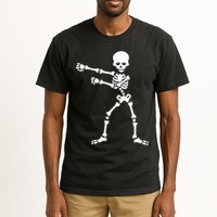 Flossing Skeleton  Tall T-Shirt