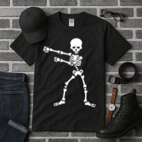Flossing Skeleton  Tall T-Shirt