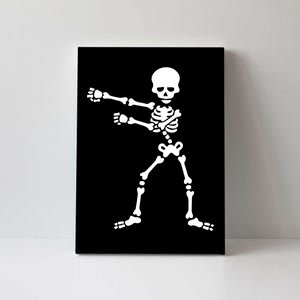 Flossing Skeleton  Canvas