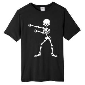 Flossing Skeleton  Tall Fusion ChromaSoft Performance T-Shirt