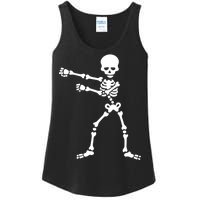 Flossing Skeleton  Ladies Essential Tank