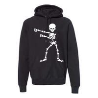 Flossing Skeleton  Premium Hoodie