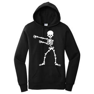 Flossing Skeleton  Women's Pullover Hoodie