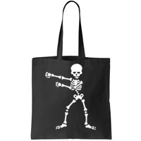 Flossing Skeleton  Tote Bag