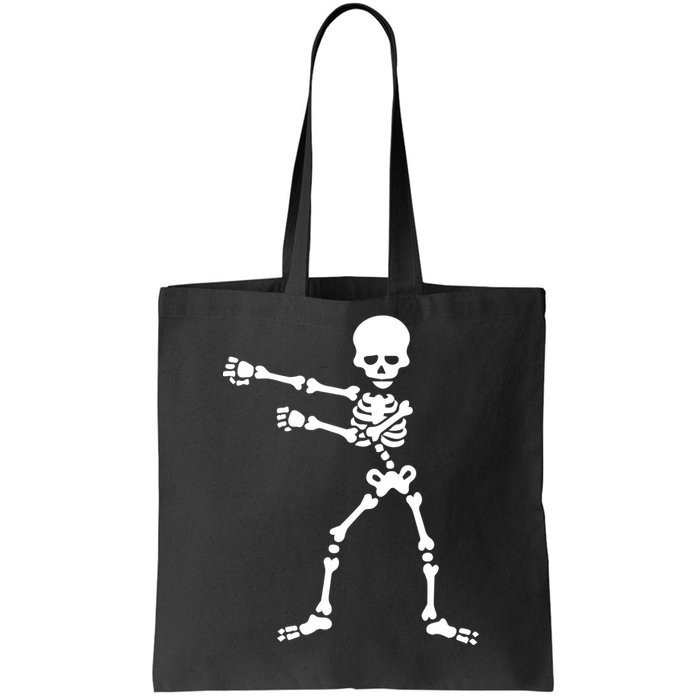 Flossing Skeleton  Tote Bag