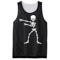 Flossing Skeleton  Mesh Reversible Basketball Jersey Tank