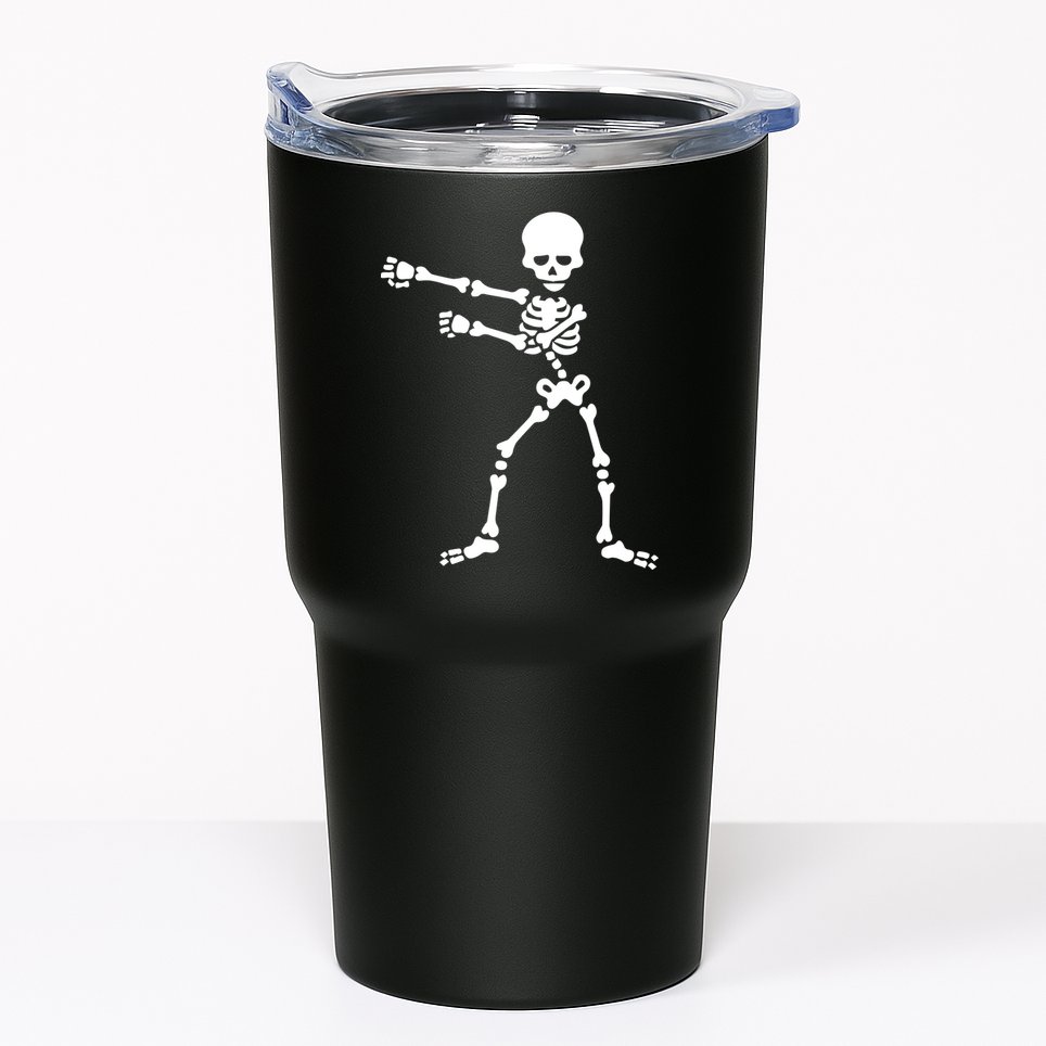 Flossing Skeleton  Tumbler