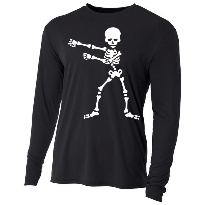 Flossing Skeleton  Cooling Performance Long Sleeve Crew