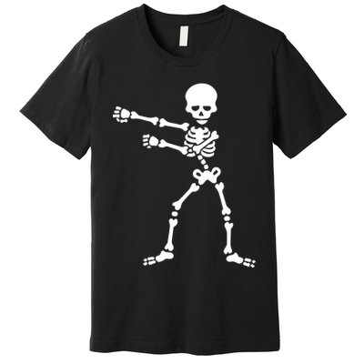 Flossing Skeleton  Premium T-Shirt
