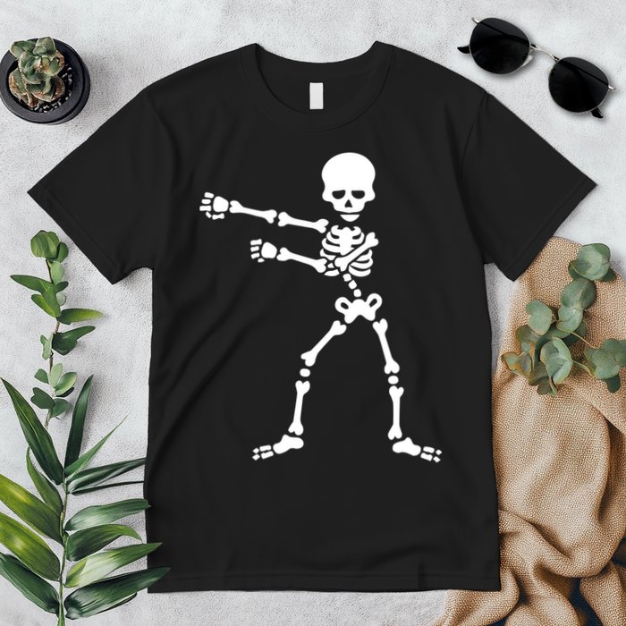 Flossing Skeleton  Premium T-Shirt