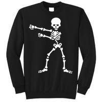 Flossing Skeleton  Tall Sweatshirt