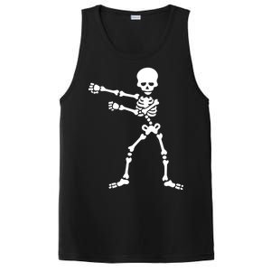 Flossing Skeleton  PosiCharge Competitor Tank