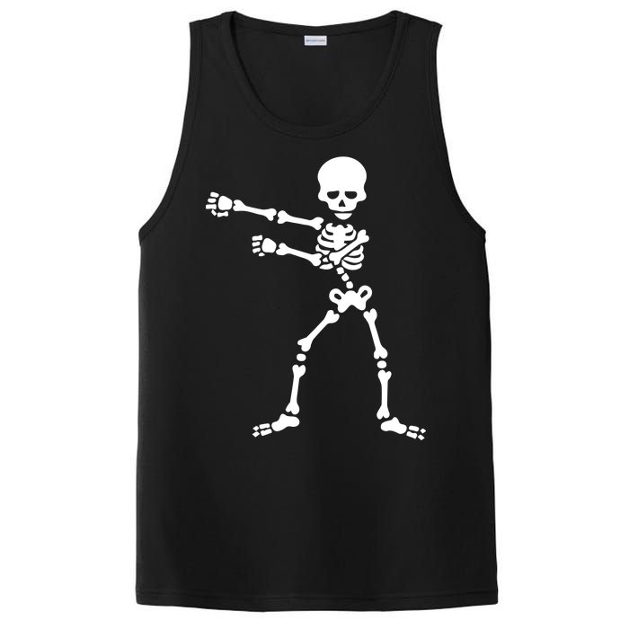 Flossing Skeleton  PosiCharge Competitor Tank