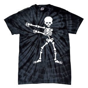 Flossing Skeleton  Tie-Dye T-Shirt