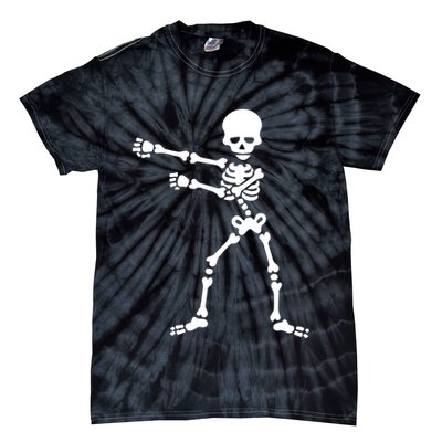 Flossing Skeleton  Tie-Dye T-Shirt