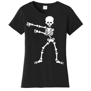 Flossing Skeleton  Women's T-Shirt