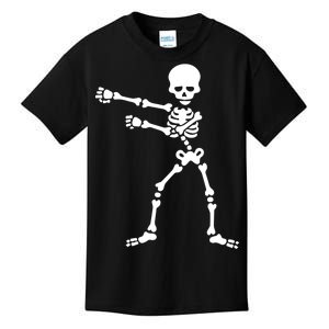 Flossing Skeleton  Kids T-Shirt