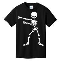 Flossing Skeleton  Kids T-Shirt