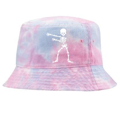 Flossing Skeleton  Tie-Dyed Bucket Hat