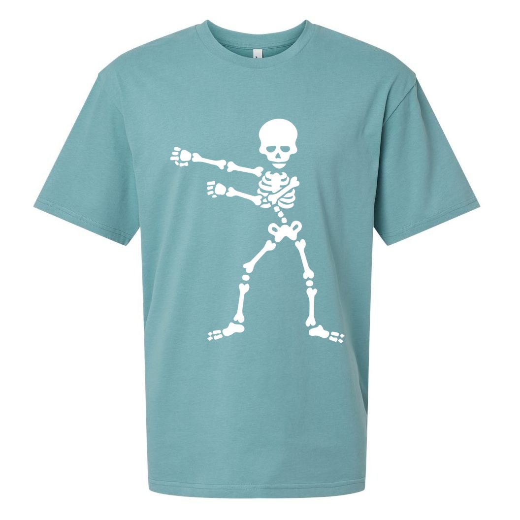 Flossing Skeleton  Sueded Cloud Jersey T-Shirt