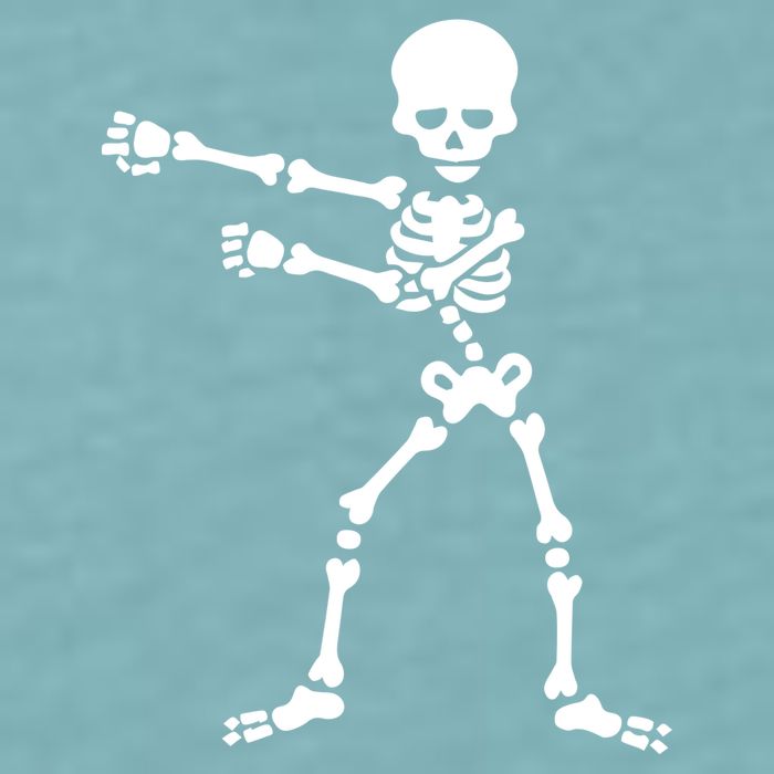 Flossing Skeleton  Sueded Cloud Jersey T-Shirt