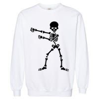 Flossing Skeleton  Garment-Dyed Sweatshirt
