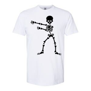 Flossing Skeleton  Softstyle CVC T-Shirt