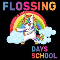 Flossing Unicorn Through 100 days Of School Mug