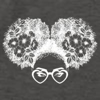 Flower Afro Puffs Vector Backpack