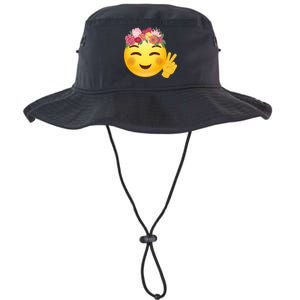 Flower Crown Emoji Legacy Cool Fit Booney Bucket Hat