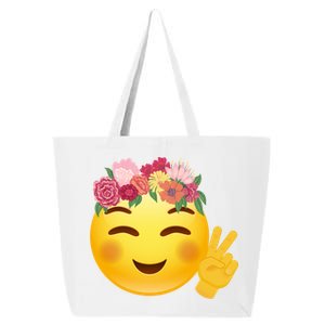 Flower Crown Emoji 25L Jumbo Tote