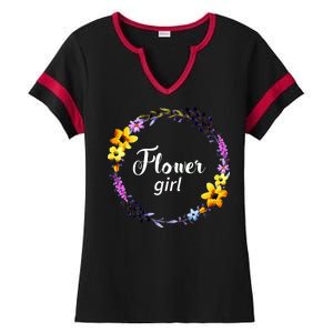 Flower Girl Ladies Halftime Notch Neck Tee