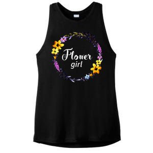 Flower Girl Ladies PosiCharge Tri-Blend Wicking Tank