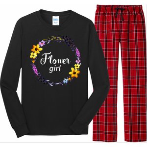 Flower Girl Long Sleeve Pajama Set