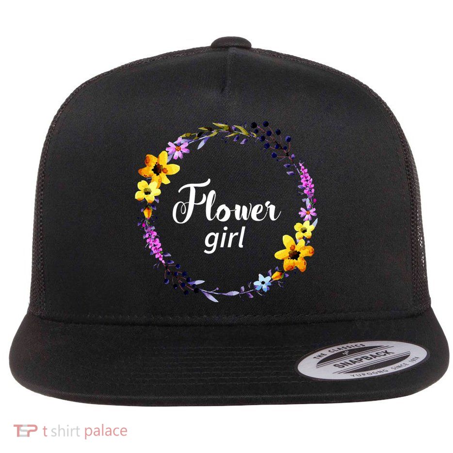 Flower Girl Flatbill Hat