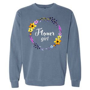 Flower Girl Garment-Dyed Sweatshirt