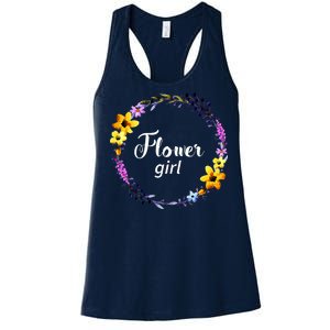 Flower Girl Women's Racerback Tank