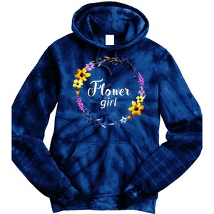 Flower Girl Tie Dye Hoodie