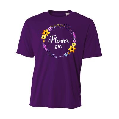 Flower Girl Youth Performance Sprint T-Shirt