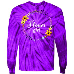 Flower Girl Tie-Dye Long Sleeve Shirt