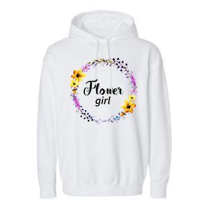 Flower Girl Garment-Dyed Fleece Hoodie