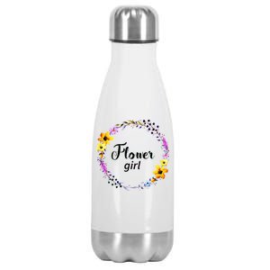 Flower Girl Stainless Steel Insulated Water Bottle