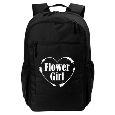 Flower Girl Heart Backpack