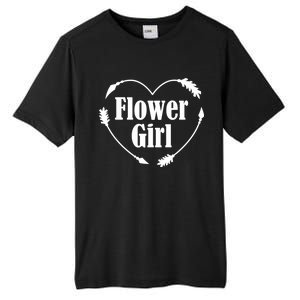 Flower Girl Heart Tall Fusion ChromaSoft Performance T-Shirt