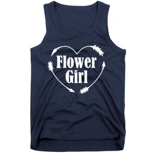 Flower Girl Heart Tank Top