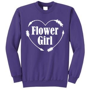 Flower Girl Heart Sweatshirt