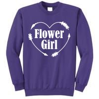 Flower Girl Heart Sweatshirt