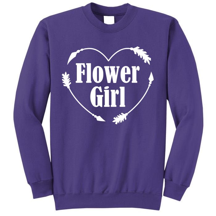 Flower Girl Heart Sweatshirt